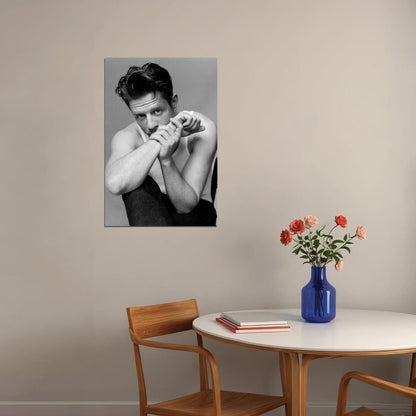 James Norton Poster for Room Aesthetic Black and White Celebrity Photo Print - xonomax