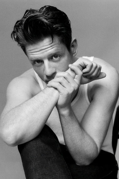 James Norton Poster for Room Aesthetic Black and White Celebrity Photo Print - xonomax