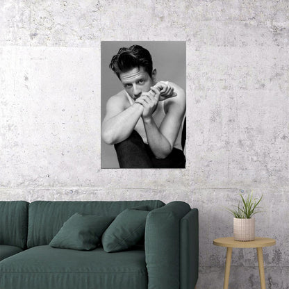 James Norton Poster for Room Aesthetic Black and White Celebrity Photo Print - xonomax