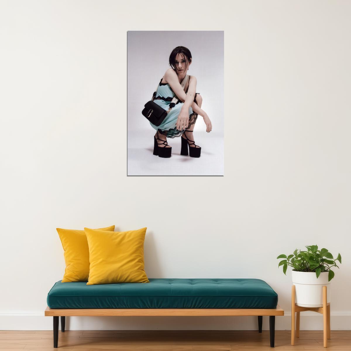 Winona Ryder Poster for Room Aesthetic Celebrity Photo Print - xonomax