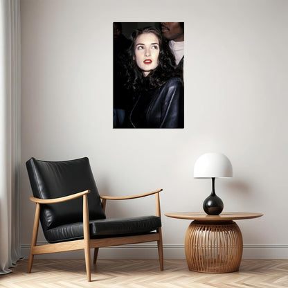 Winona Ryder Young Poster for Room Aesthetic Celebrity Photo Print Grunge Room Decor - xonomax