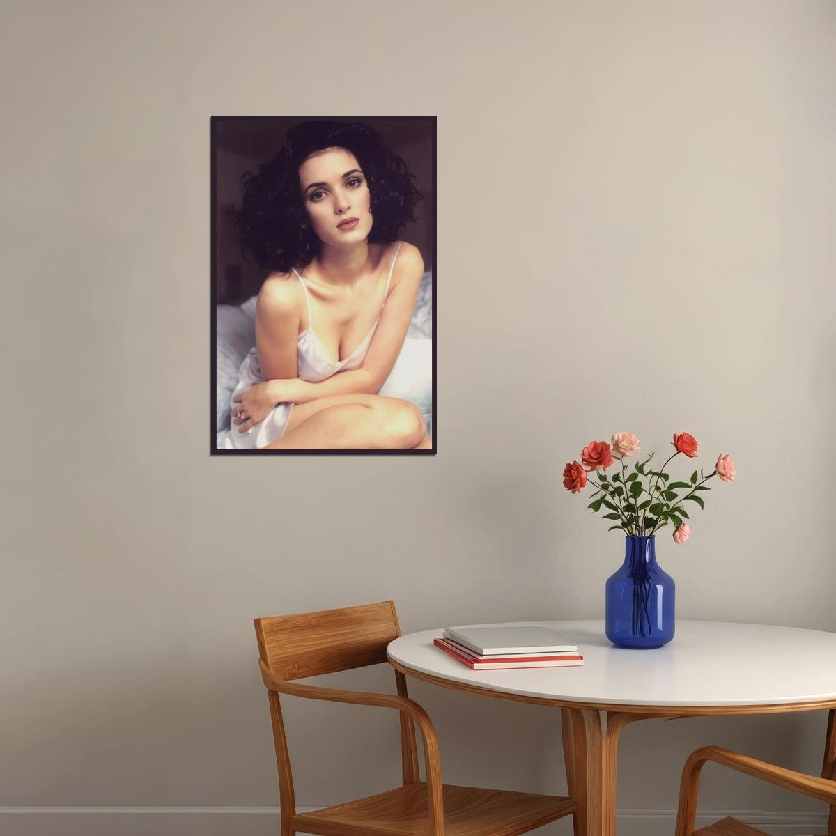 Winona Ryder Young Poster for Room Aesthetic Sexy Celebrity Photo Print - xonomax