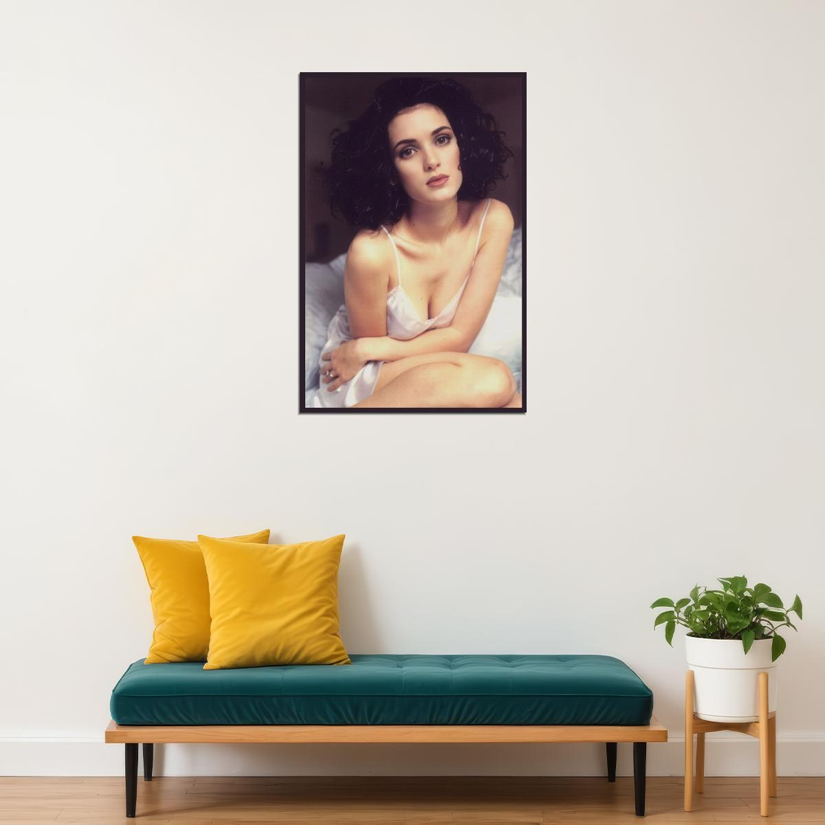 Winona Ryder Young Poster for Room Aesthetic Sexy Celebrity Photo Print - xonomax