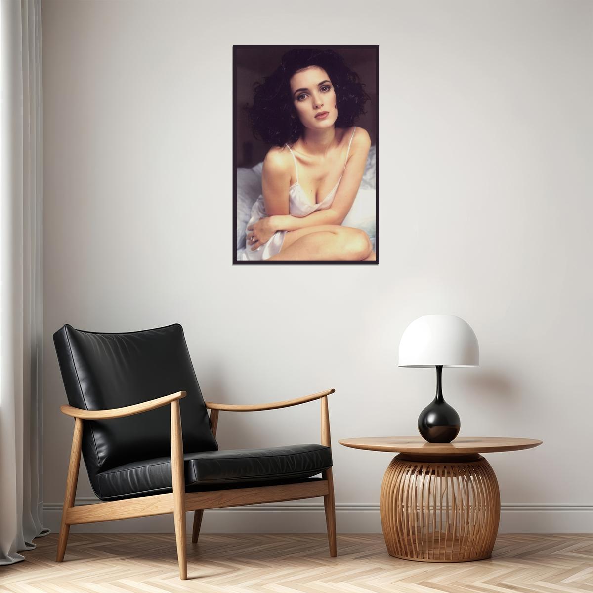 Winona Ryder Young Poster for Room Aesthetic Sexy Celebrity Photo Print - xonomax