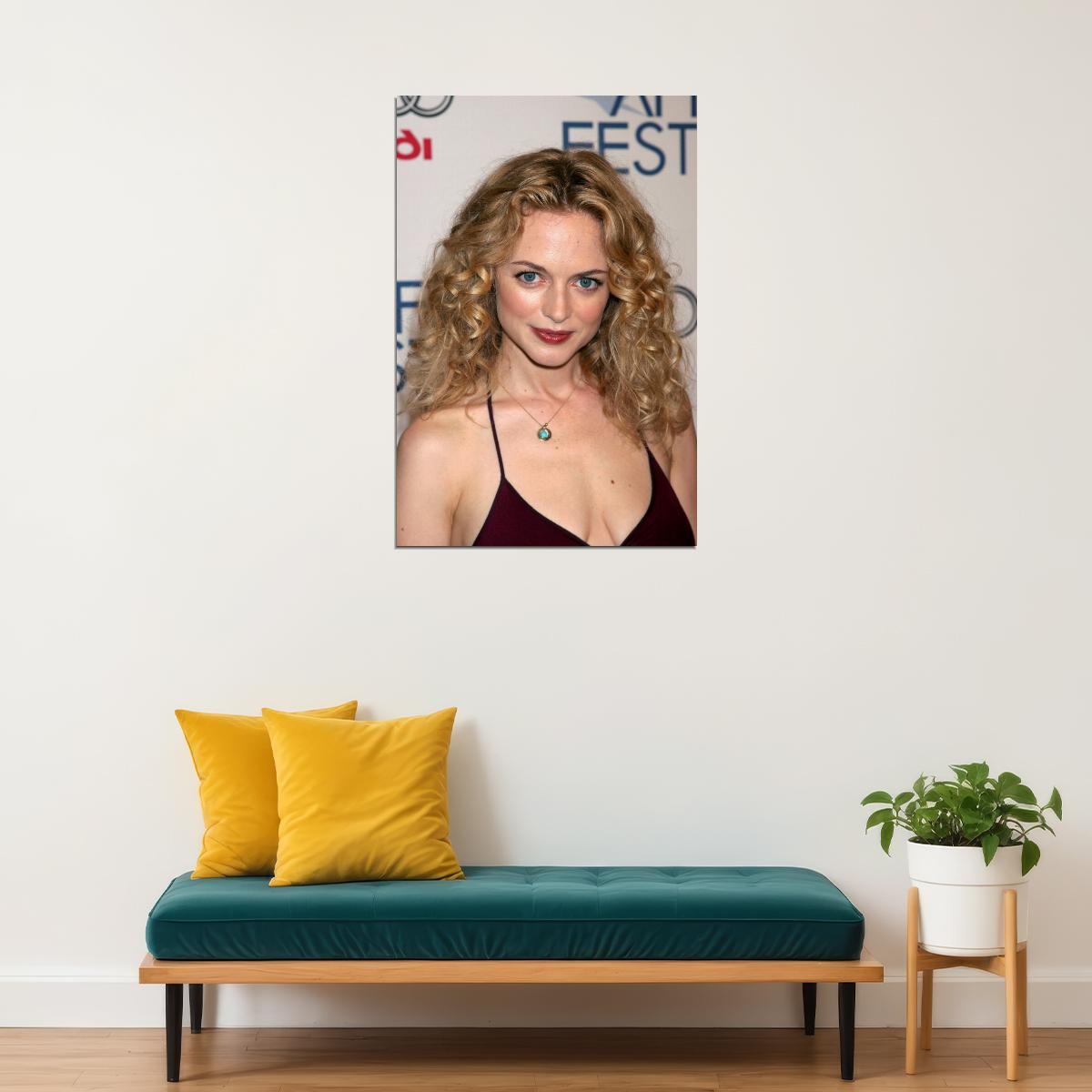 Heather Graham Poster for Room Aesthetic Celebrity Photo Print - xonomax
