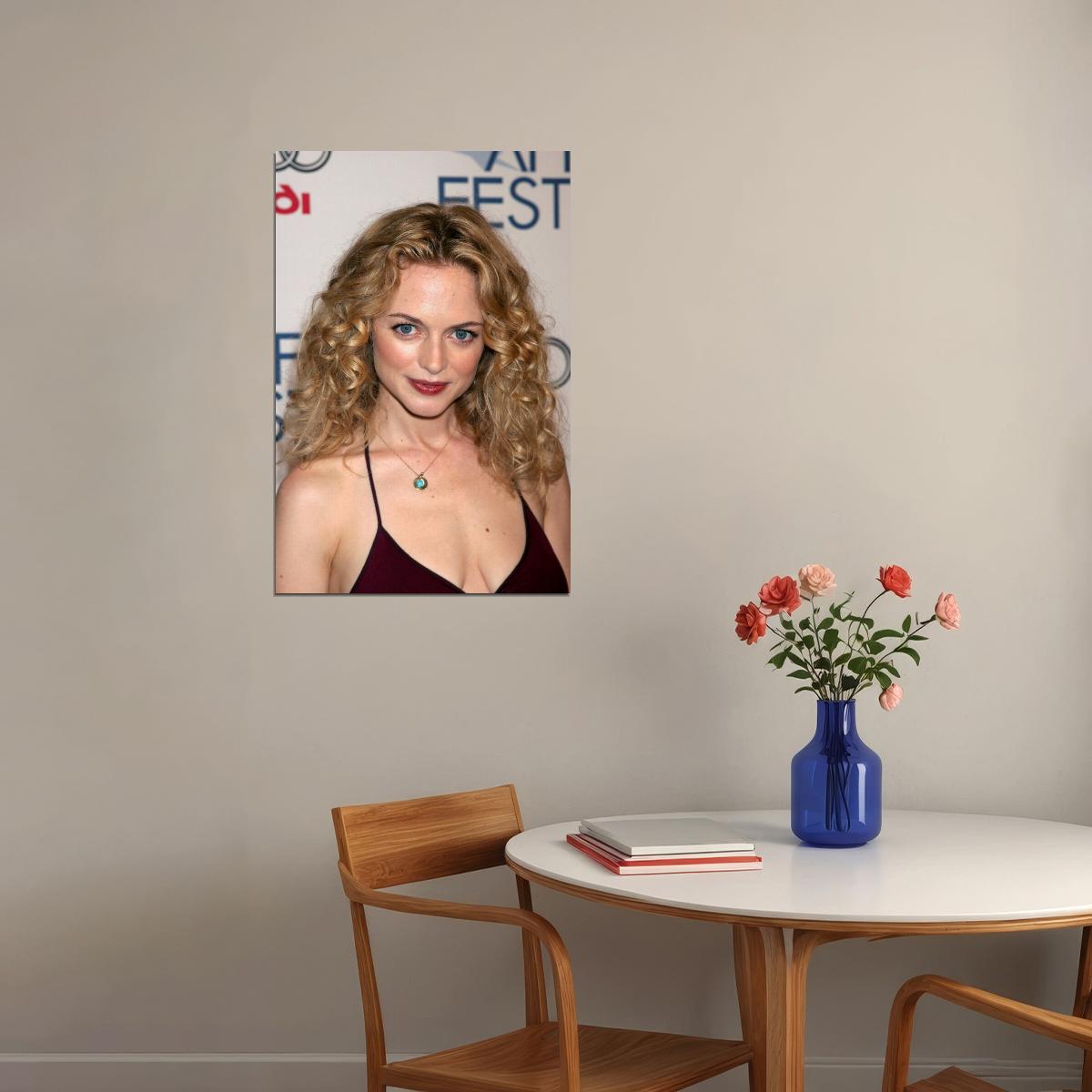 Heather Graham Poster for Room Aesthetic Celebrity Photo Print - xonomax