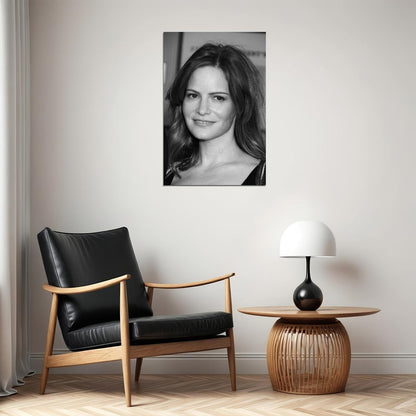 Jennifer Jason Leigh Poster for Room Aesthetic Black and White Celebrity Photo Print - xonomax