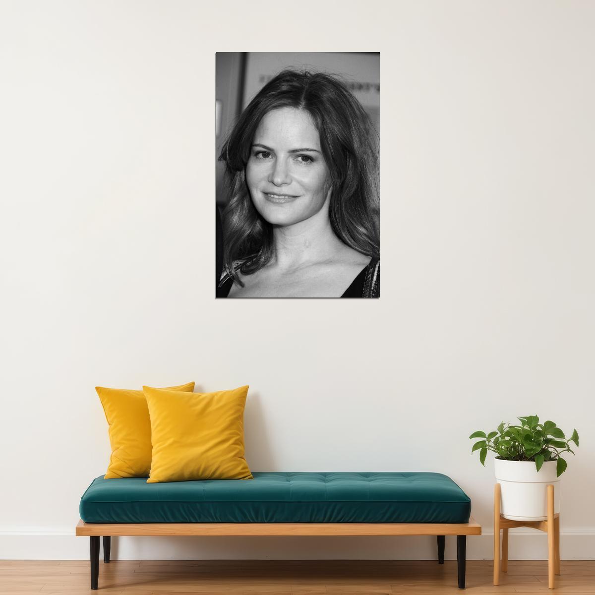 Jennifer Jason Leigh Poster for Room Aesthetic Black and White Celebrity Photo Print - xonomax