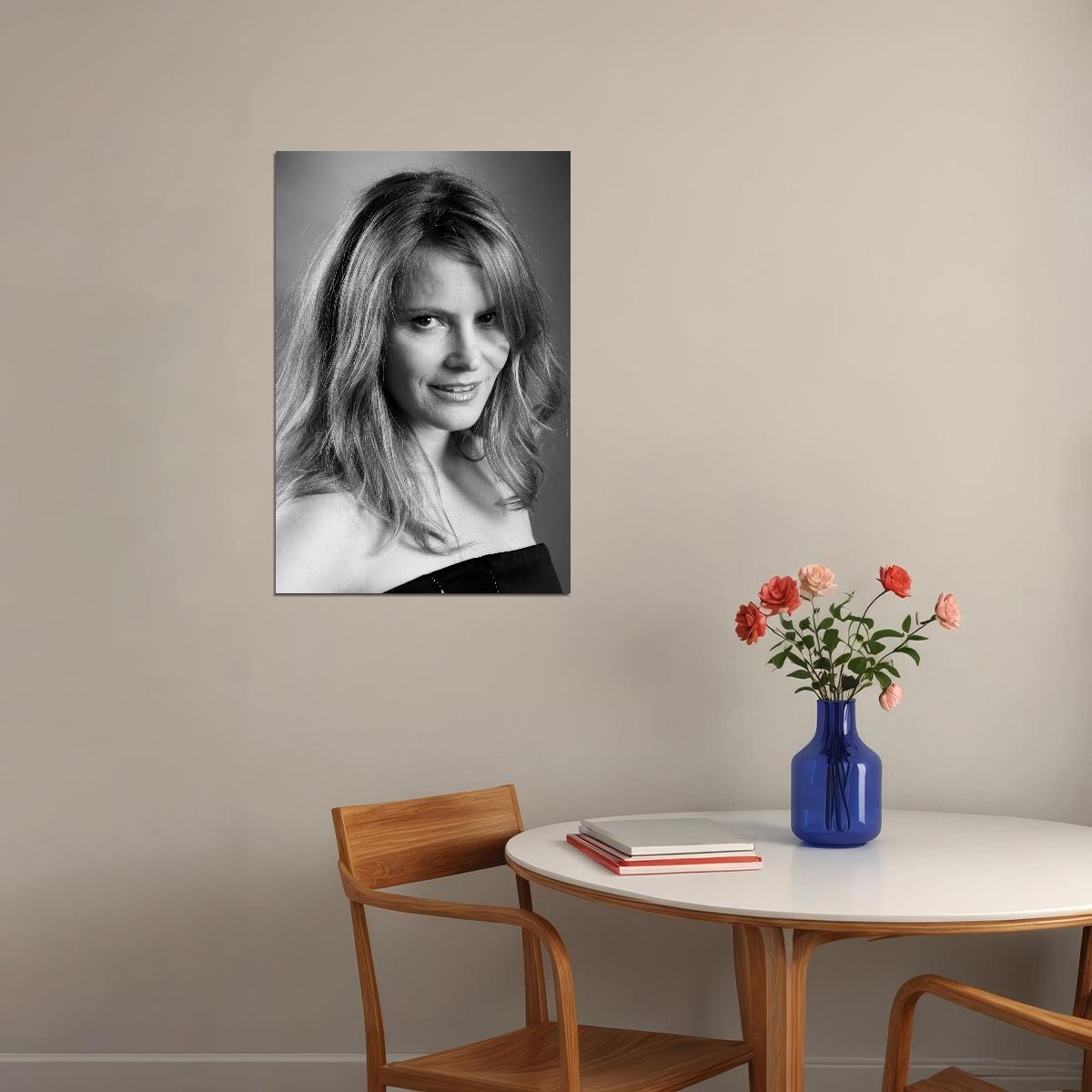 Jennifer Jason Leigh Poster for Room Aesthetic Black and White Celebrity Photo Print - xonomax