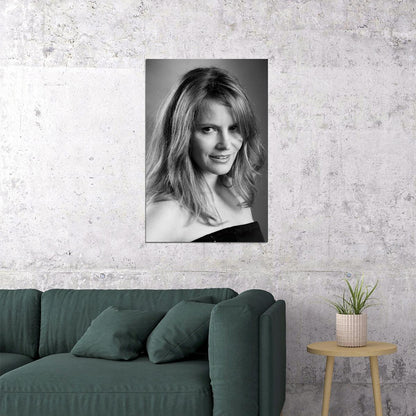 Jennifer Jason Leigh Poster for Room Aesthetic Black and White Celebrity Photo Print - xonomax