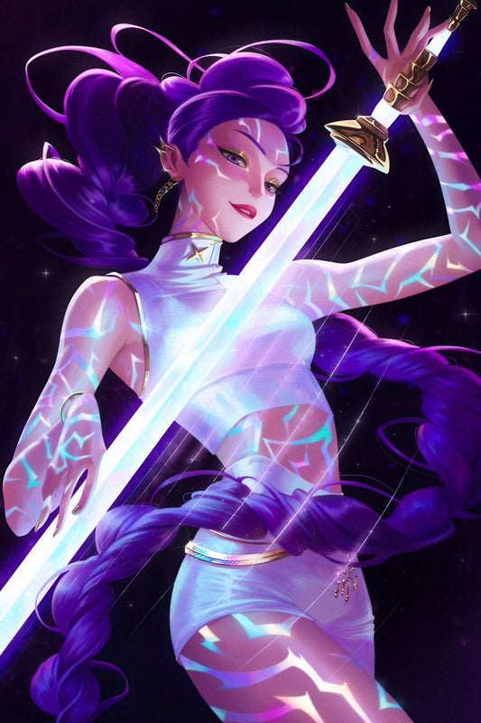 KPop Demon Hunters – Rumi Magical Art