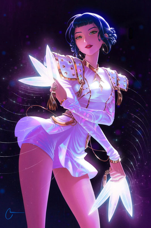 KPop Demon Hunters – Zoe Magical Art