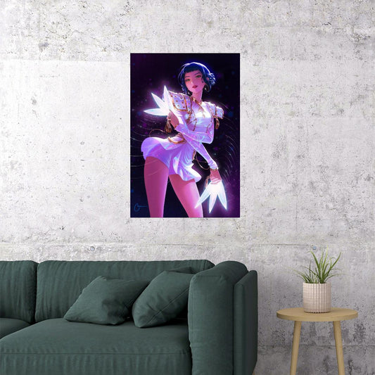 KPop Demon Hunters – Zoe Magical Art