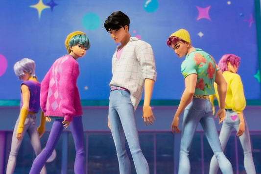 KPop Demon Hunters – Saja Boys Dance Art