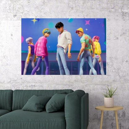KPop Demon Hunters – Saja Boys Dance Art