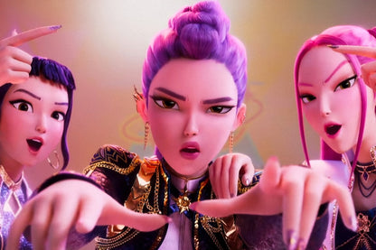 KPop Demon Hunters – Huntr/X Power Art