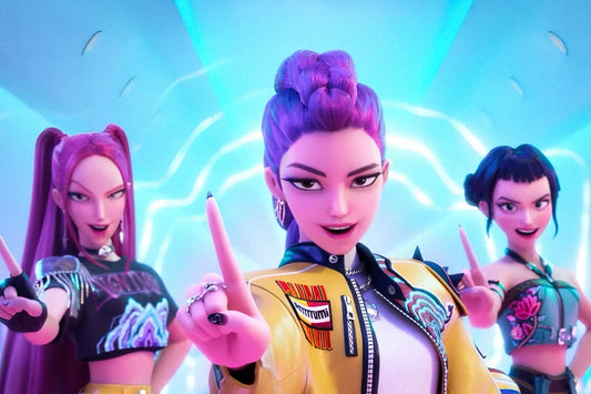 KPop Demon Hunters – Huntr/X Trio Art