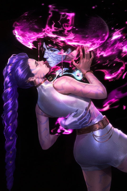 KPop Demon Hunters – Rumi & Jinu Art