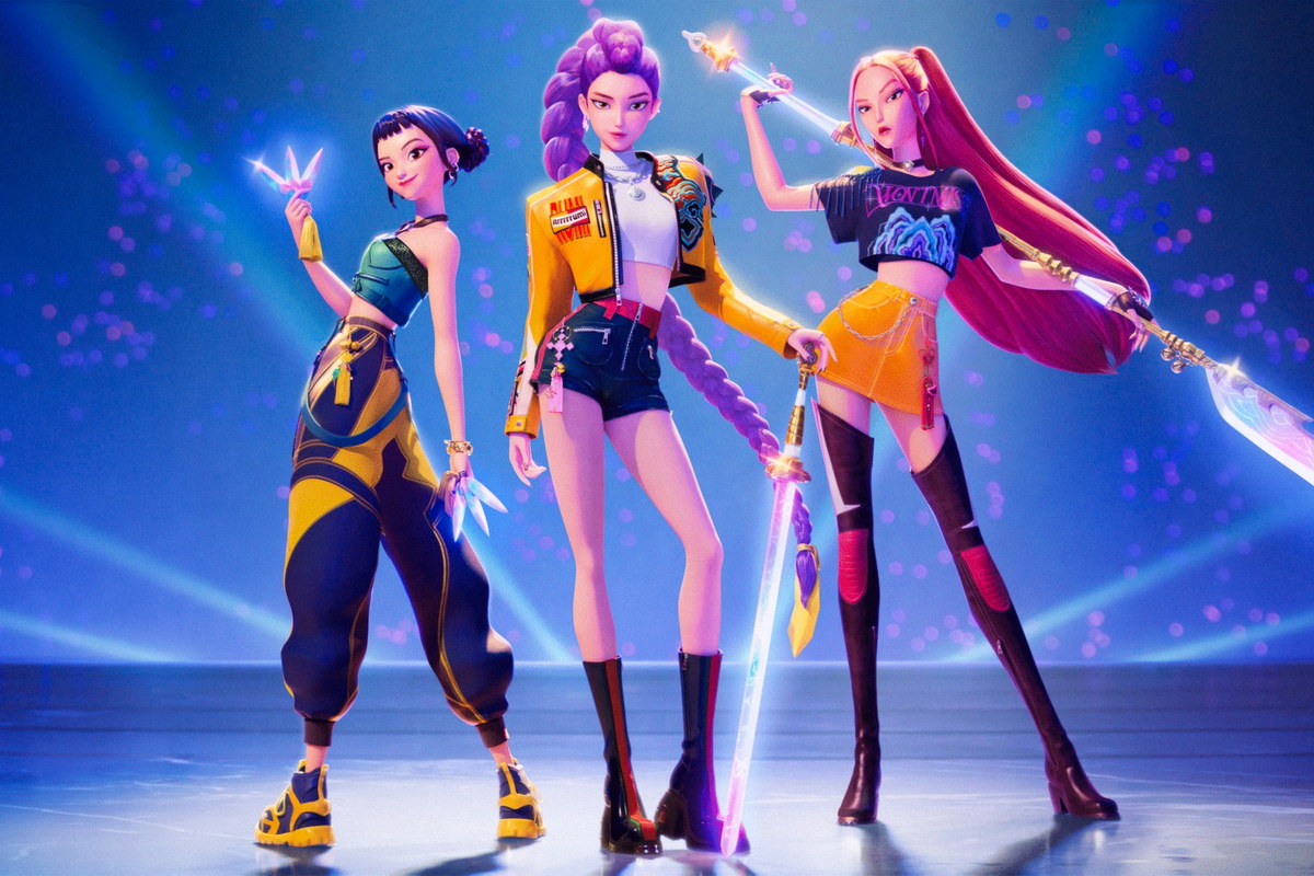 KPop Demon Hunters – Huntr/X Streetwear Art