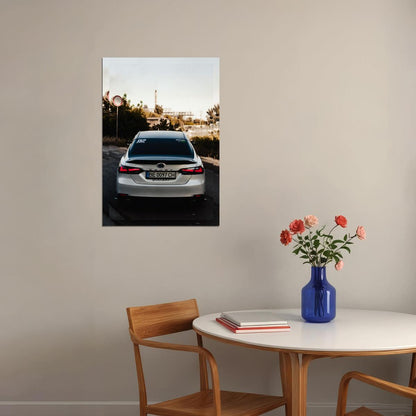 Toyota Camry with LED Taillights Car Poster