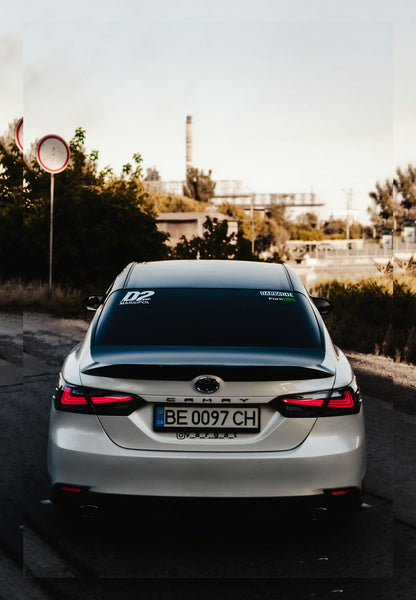 Toyota Camry with LED Taillights Car Poster