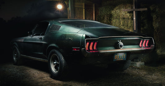 The Ford Mustang Bullitt Car Poster