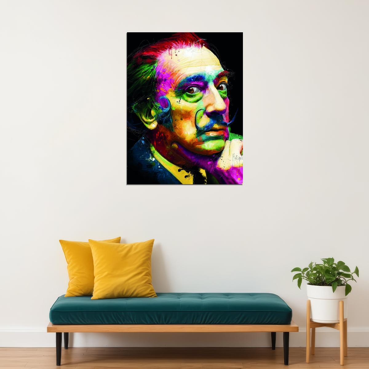 The Great Madman Salvador Dali Poster - xonomax