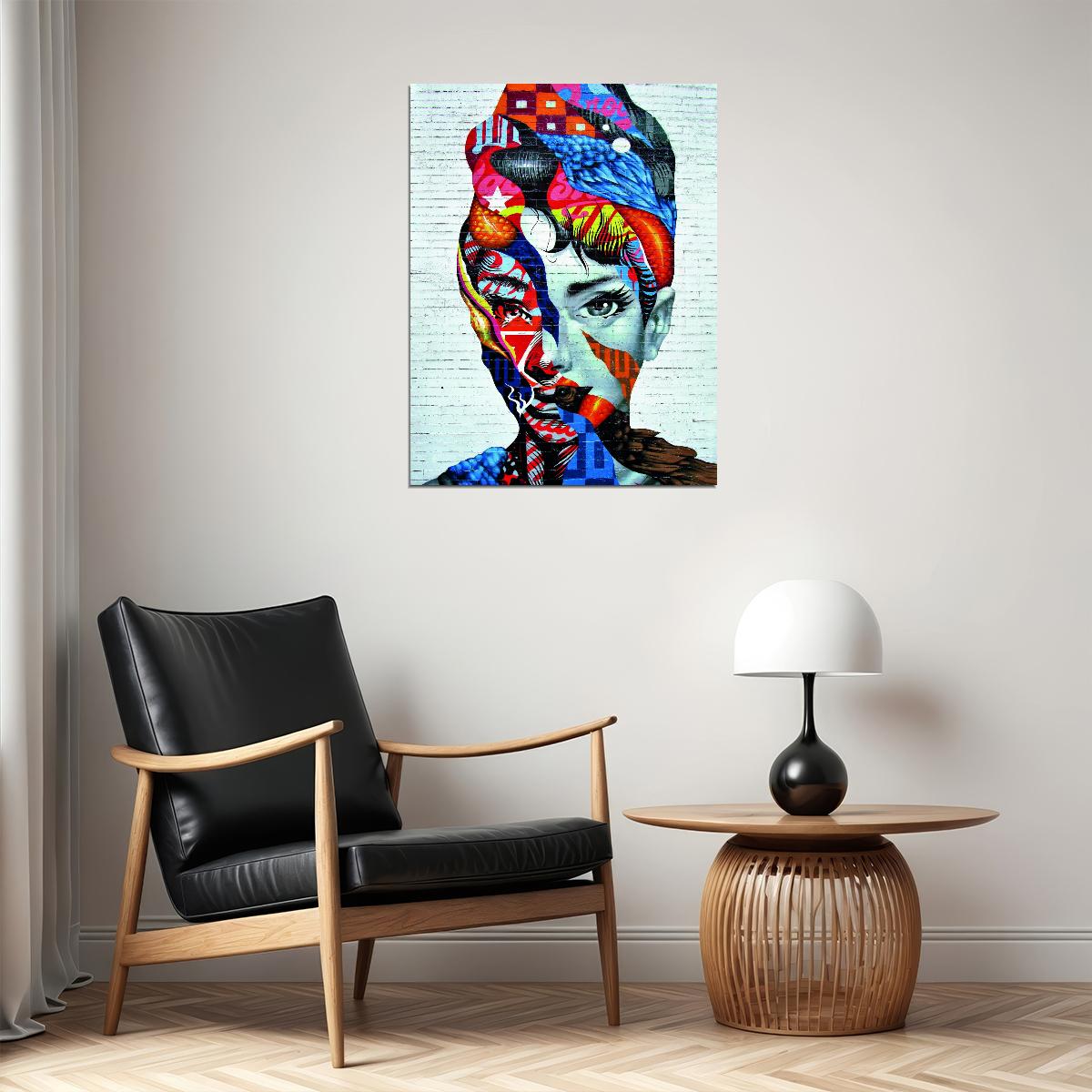 Claudia Laurient Poster Collage Urban Street Graffiti Pop Art - xonomax