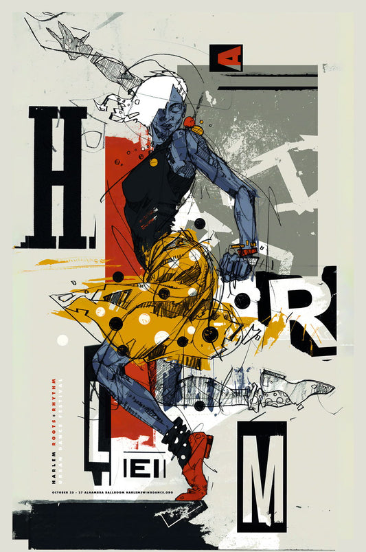 Harlem Swing Poster Final Set on Behance Dance Artwork Jazz Art - xonomax