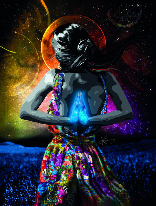Diamond Hands Hands Behind Girl Back Woman Esoteric Artwork - xonomax