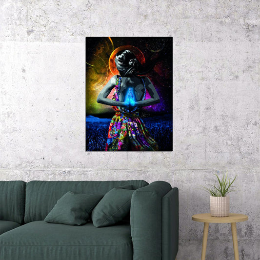 Diamond Hands Hands Behind Girl Back Woman Esoteric Artwork - xonomax