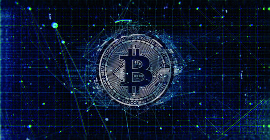 Bitcoin Digital Network Pop Art Poster Cryptocurrency Future Blockchain Technology Modern Print - xonomax