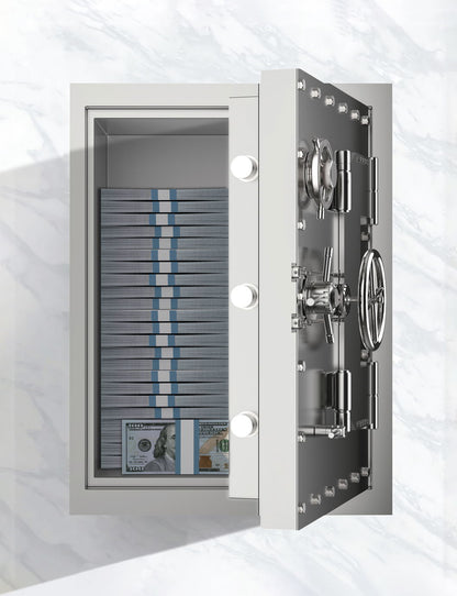 Safe Door Pop Art Poster Graffiti Street Art Vault Modern Luxury Money Security Print