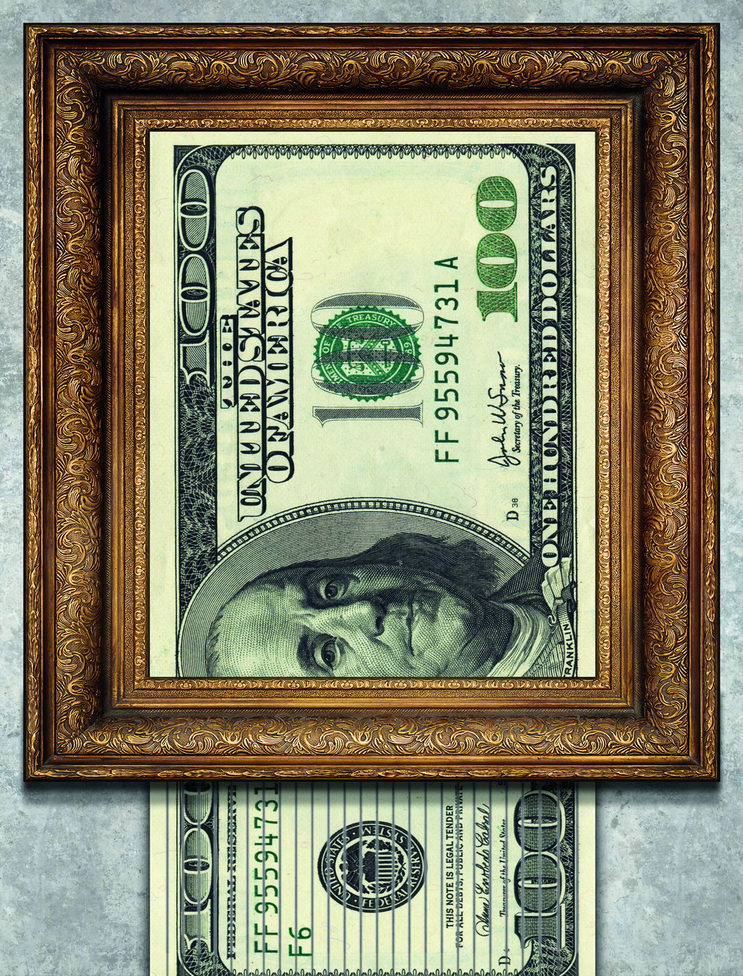 Shredded Dollar Bill Banksy Inspired Pop Art Poster Graffiti Street Art Financial Statement Modern Print - xonomax