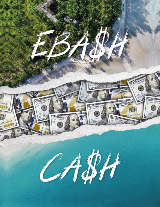 Cash Beach Pop Art Poster Graffiti Street Art Luxury Lifestyle Money and Beach Modern Print - xonomax