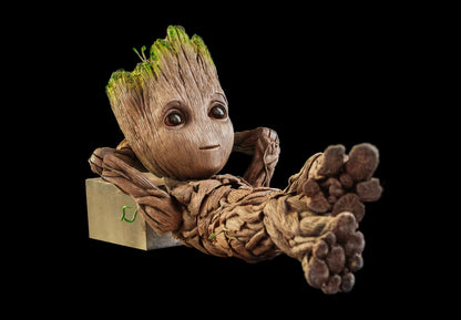 Baby Groot Guardians of the Galaxy Poster Cute Marvel Character Wall Art