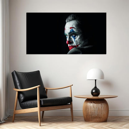 Joker 2019 Movie Poster Joaquin Phoenix Clown Prince of Crime DC Film Wall Art