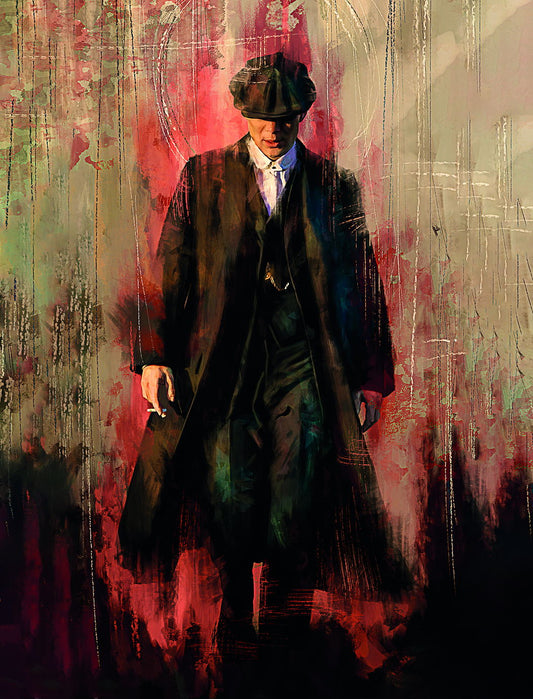 Peaky Blinders TV Series Tommy Shelby Cillian Murphy Movie Poster - xonomax