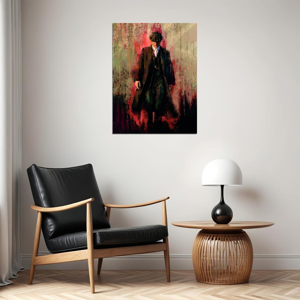 Peaky Blinders TV Series Tommy Shelby Cillian Murphy Movie Poster