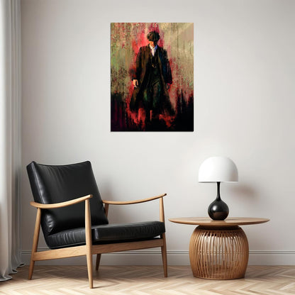 Peaky Blinders TV Series Tommy Shelby Cillian Murphy Movie Poster