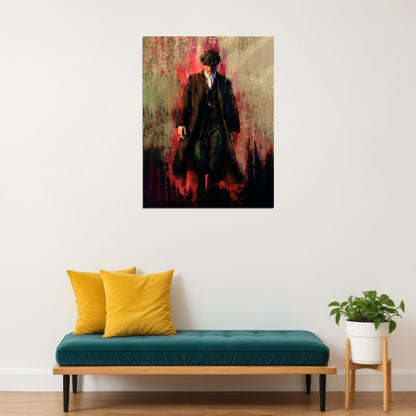 Peaky Blinders TV Series Tommy Shelby Cillian Murphy Movie Poster