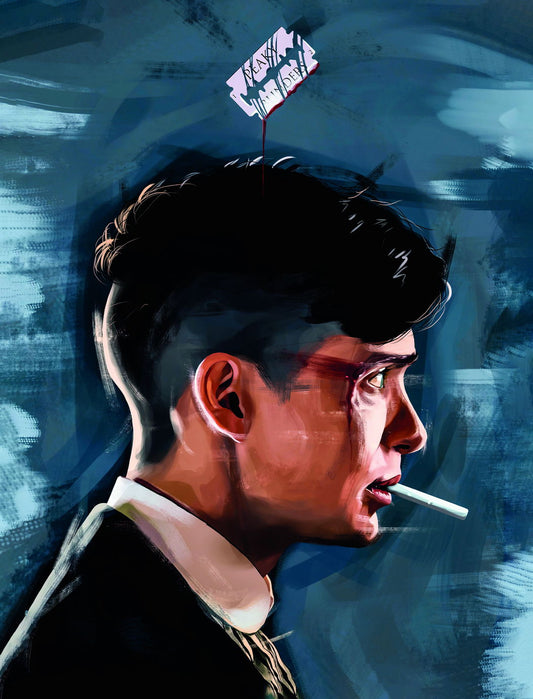 Peaky Blinders TV Series Tommy Shelby Cillian Murphy Movie Poster - xonomax