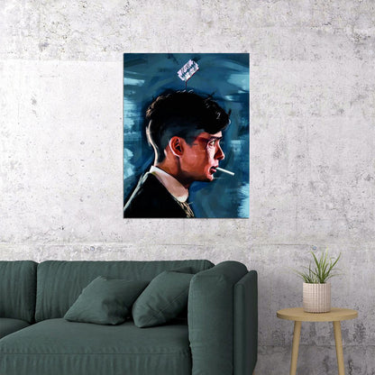 Peaky Blinders TV Series Tommy Shelby Cillian Murphy Movie Poster - xonomax