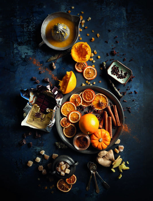Autumn Harvest Food Poster Rustic Seasonal Kitchen Decor Cozy Farmhouse Wall Art Print - xonomax