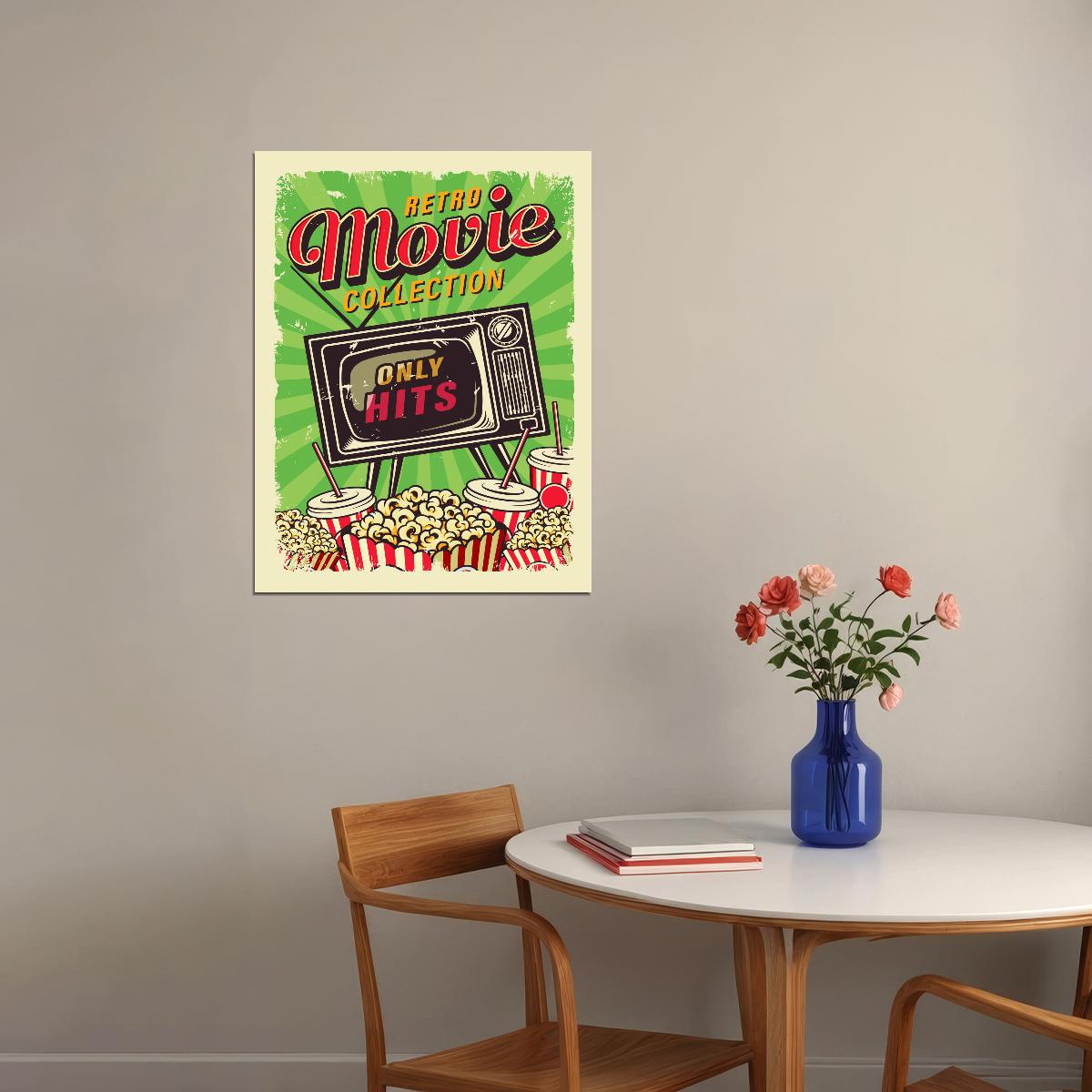 Retro Movie Collection Poster Vintage Cinema Art Pop Culture Wall Decor Print - xonomax
