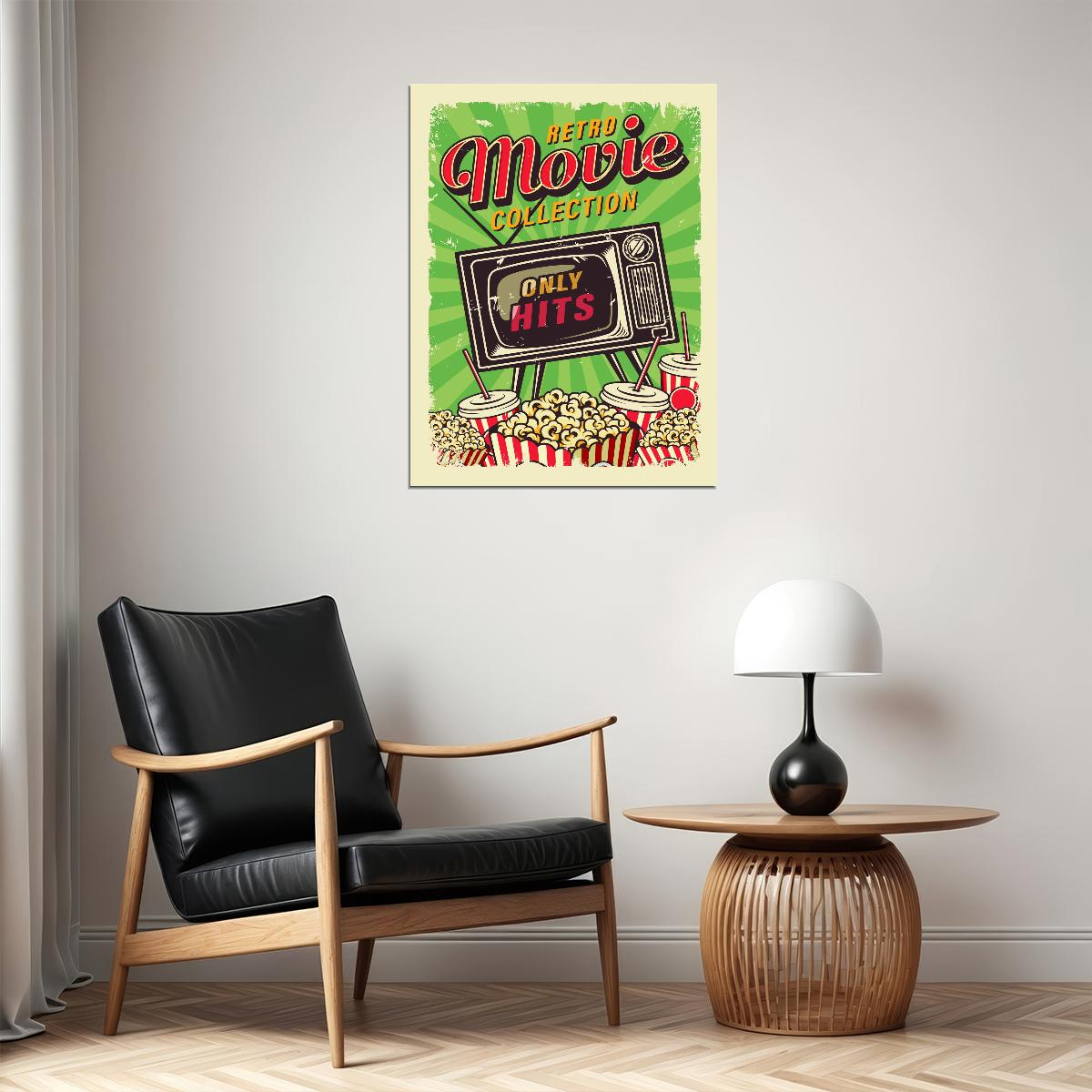 Retro Movie Collection Poster Vintage Cinema Art Pop Culture Wall Decor Print - xonomax