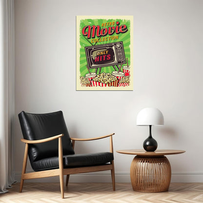 Retro Movie Collection Poster Vintage Cinema Art Pop Culture Wall Decor Print - xonomax