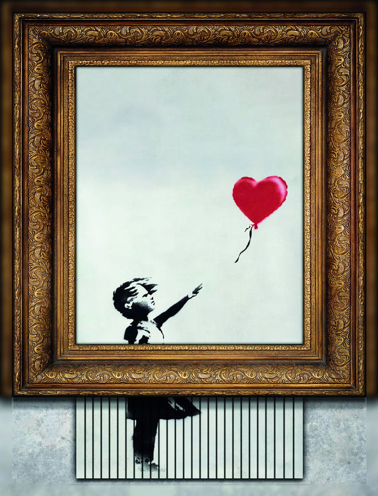 Banksy Balloon Girl Shredded Art Poster Iconic Street Art Wall Decor Modern Motivational Home Art Print