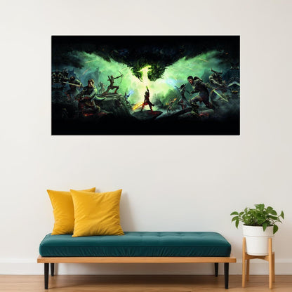 Left 4 Dead Video Game Poster Zombie Survival Action Wall Decor Multiplayer FPS Gaming Artwork Wall Print