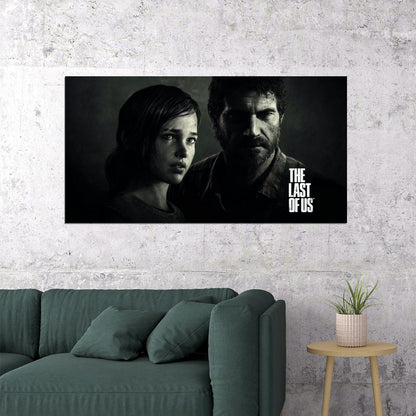 The Last of Us Video Game Poster Survival Adventure Wall Decor Post-Apocalyptic Gaming Art Print Naughty Dog